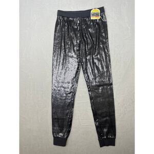 NWT Harajuku Mini for Target Gray Sequin Jogger Pants Girls XL Gwen Stefani
